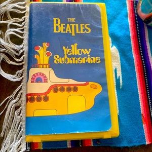 Beatles yellow submarine VHS